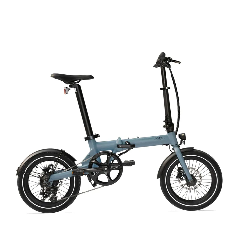 2022 Eovolt Morning - Folding Electric Bike - Ocean Blue
