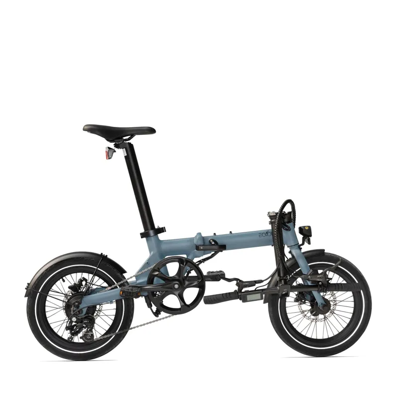 2022 Eovolt Morning - Folding Electric Bike - Moon Grey-2