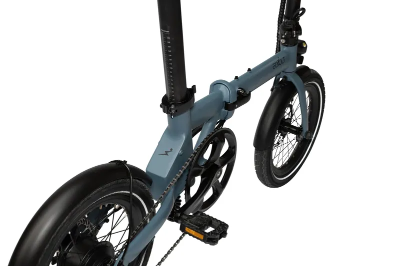 2022 Eovolt Morning - Folding Electric Bike - Ocean Blue-7