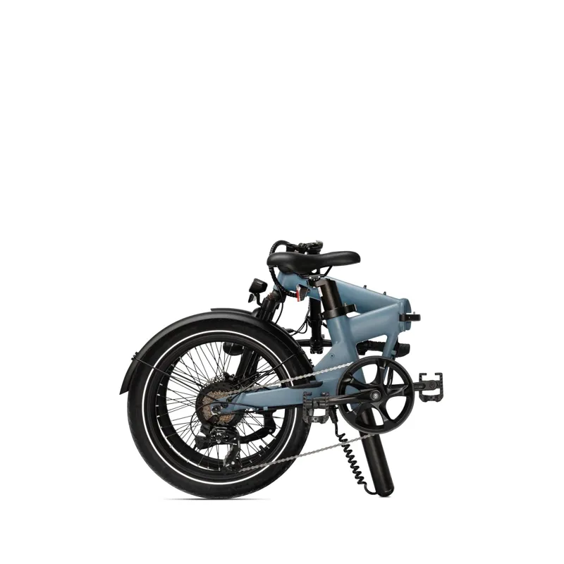 2022 Eovolt Afternoon - Folding Electric Bike - Moon Grey-4