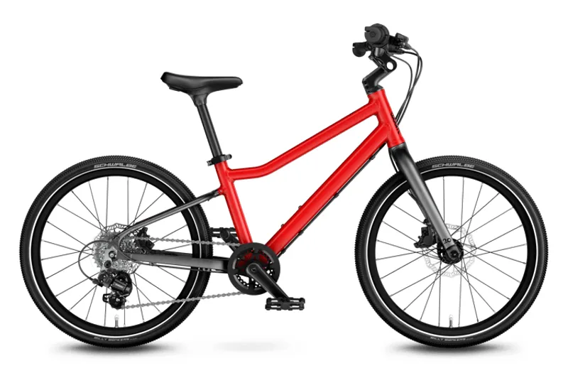 woom EXPLORE 4 - 20 inch Lightweight Kids Bike - Red