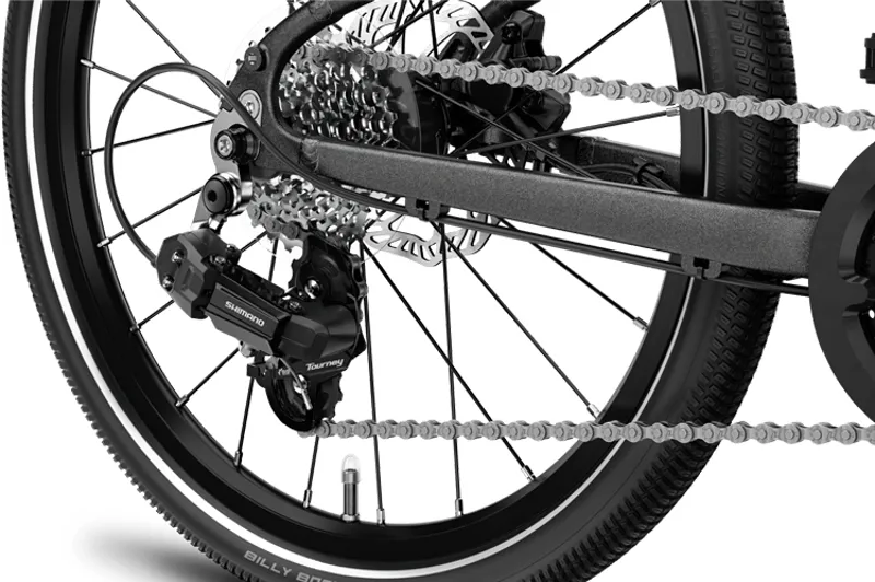 woom EXPLORE 4 - 20 inch Lightweight Kids Bike - Red-11