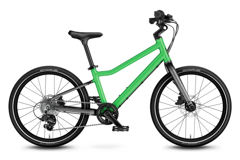 woom EXPLORE 4 - 20 inch Lightweight Kids Bike - Jungle Green