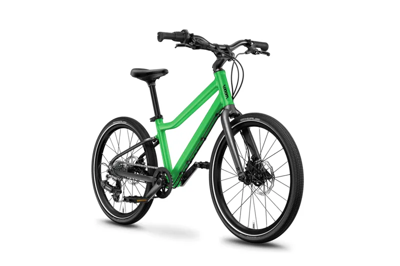 woom EXPLORE 4 - 20 inch Lightweight Kids Bike - Jungle Green-1