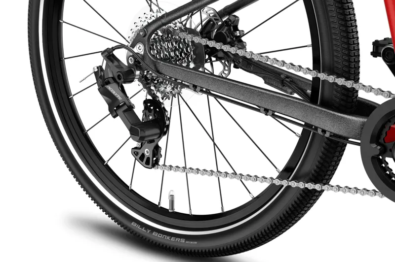 woom EXPLORE 5 - 24 inch Lightweight Kids Bike - Red-12