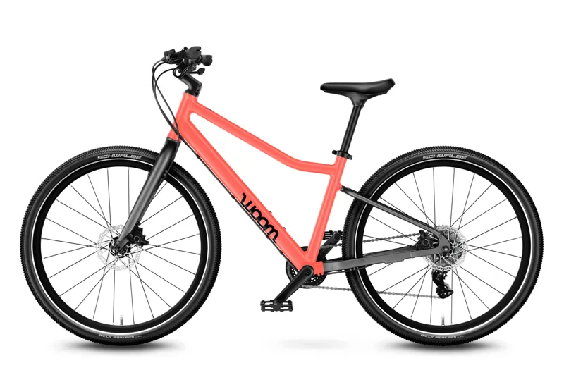 woom EXPLORE 5 - 24 inch Lightweight Kids Bike - Neon Coral-2