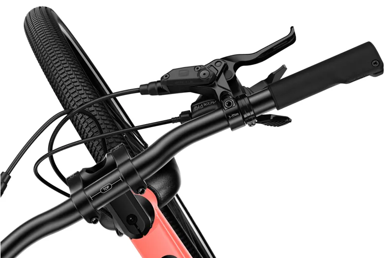 woom EXPLORE 5 - 24 inch Lightweight Kids Bike - Neon Coral-5