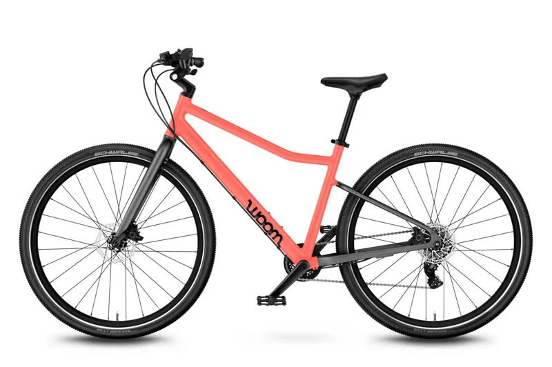 woom EXPLORE 6 - Neon Coral - 26inch Lightweight Explorer - Ages 10-14-2