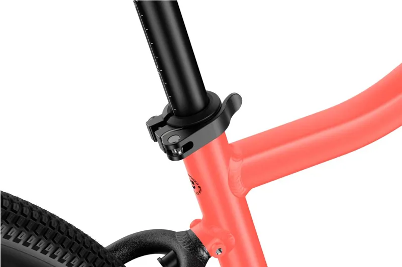 woom EXPLORE 6 - Neon Coral - 26inch Lightweight Explorer - Ages 10-14-13