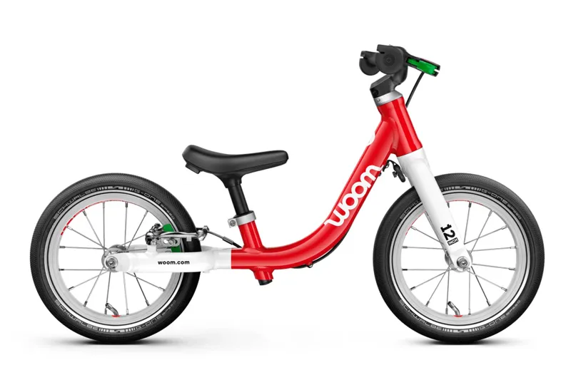 woom GO 1 Balance Bike - 12inch Lightweight Bike - woom Red