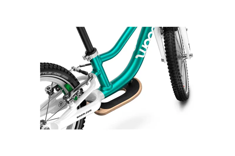 woom GO 1 Balance Bike - 12inch Lightweight Bike - Metallic Turquoise-5