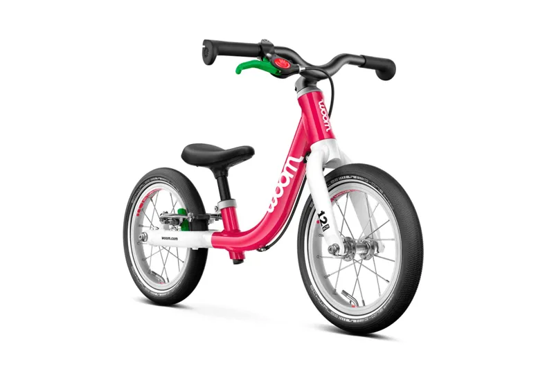 woom GO 1 Balance Bike - 12inch Lightweight Bike - Hot Pink-1