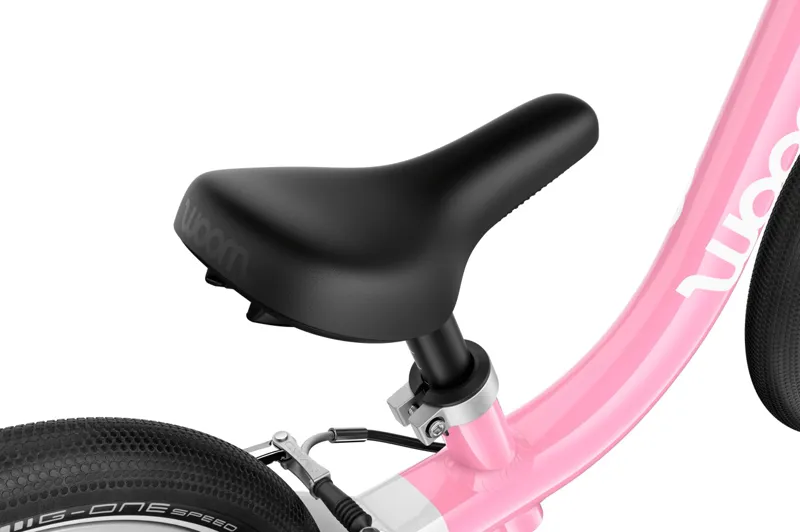 woom GO 1 Balance Bike - 12inch Lightweight Bike - Powder Pink-6