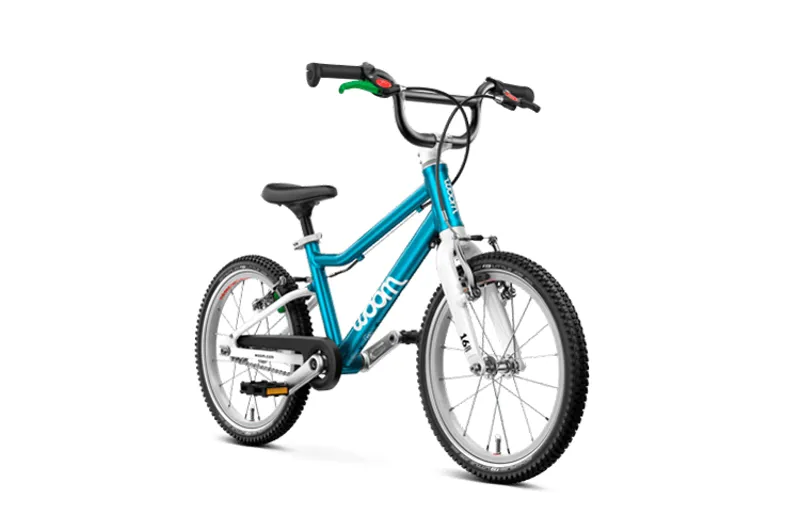 woom GO 3 - 16 inch Lightweight Kids Bike - Metallic Blue-10