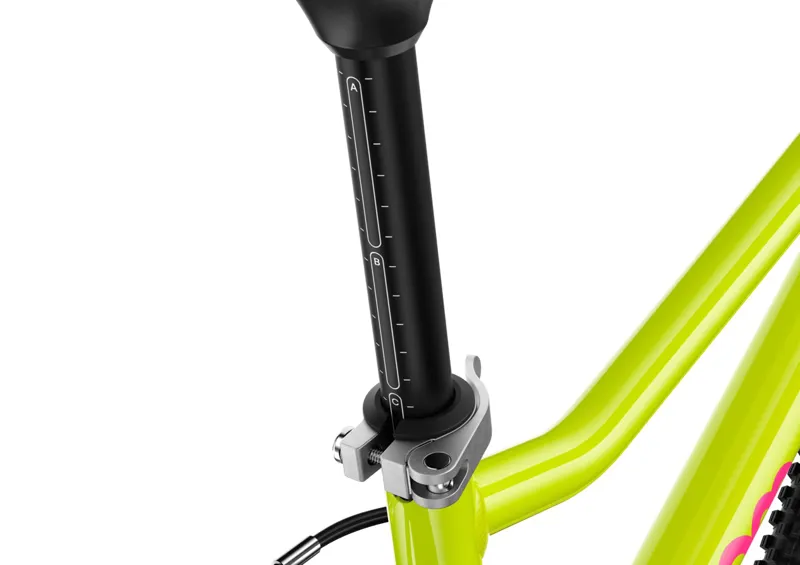 woom GO 3 - 16 inch Lightweight Kids Bike - Neon Lime-6