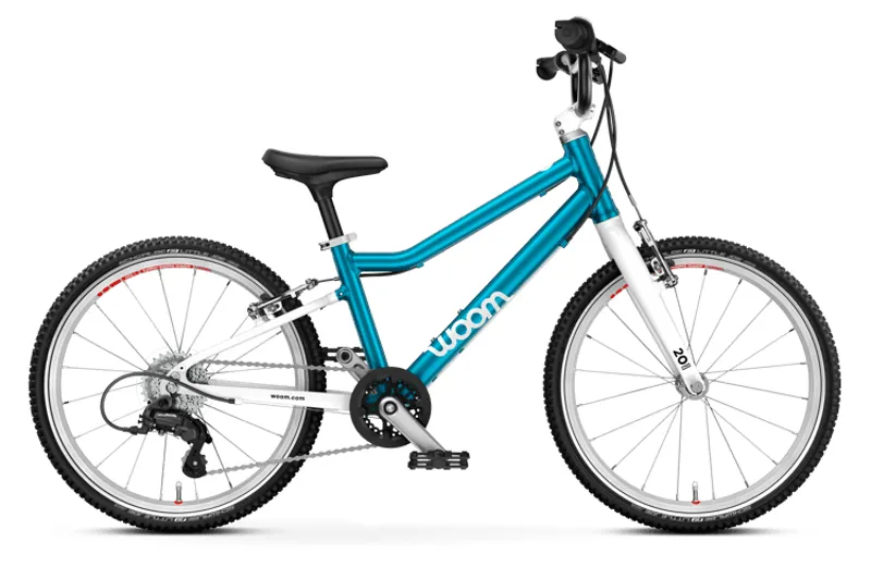 woom GO 4 - 20 inch Lightweight Kids Bike - Metallic Blue