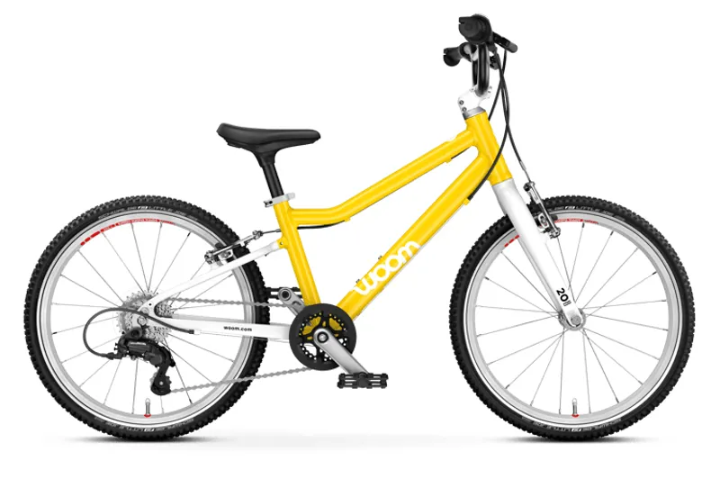 woom GO 4 - 20 inch Lightweight Kids Bike - Vibrant Yellow
