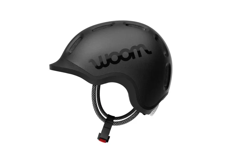 woom READY Kids Bike Helmet - Lightweight and Stylish - Charcoal Metallic-1