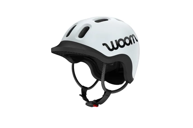 woom READY Kids Bike Helmet - Lightweight and Stylish - Pale Grey
