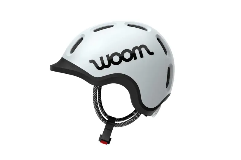 woom READY Kids Bike Helmet - Lightweight and Stylish - Pale Grey-1