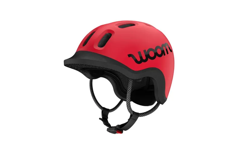 woom READY Kids Bike Helmet - Lightweight and Stylish - woom Red