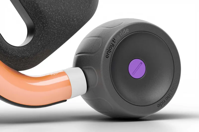 woom WOW Self-Balancing Balance Bike - Ages 9-36 Months - Pop Peach-4