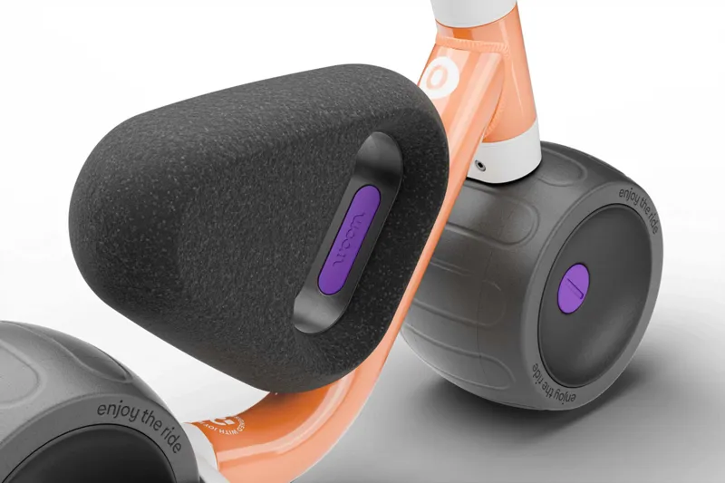 woom WOW Self-Balancing Balance Bike - Ages 9-36 Months - Pop Peach-5