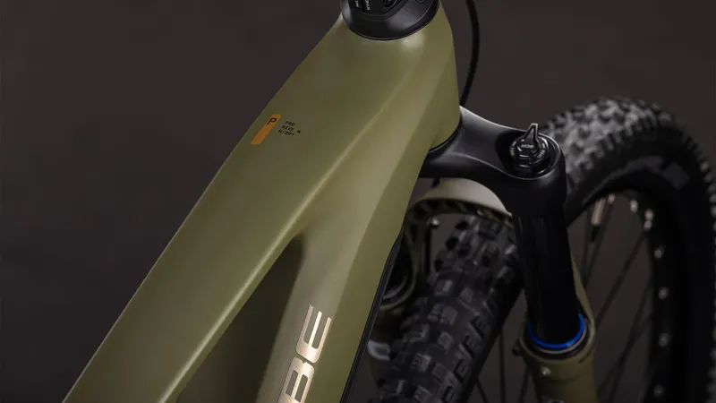 2026 Cube Stereo Hybrid one44 Pro 800 - Full Suspension eBike - Dusty Olive / Gold-2