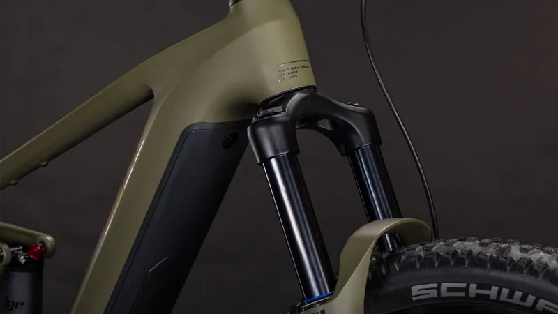 2026 Cube Stereo Hybrid one44 Pro 800 - Full Suspension eBike - Dusty Olive / Gold-4