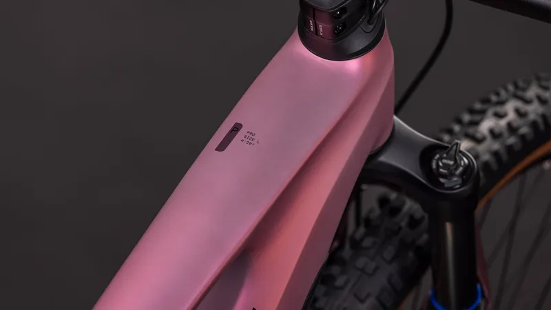 2026 Cube Stereo Hybrid one44 Pro 800 - Full Suspension eBike - Shift Blush / Raisin-2