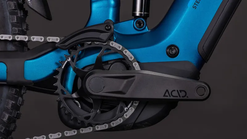 2026 Cube Stereo Hybrid one44 EX 800 - Full Suspension eBike - Electric Blue / Blue-3