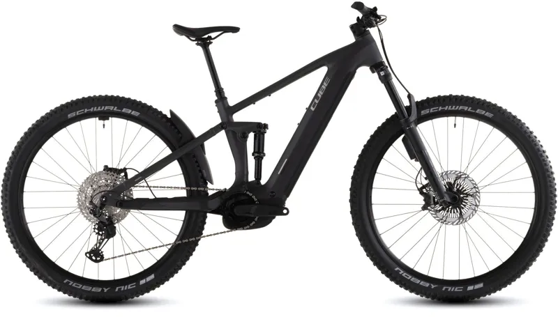 2026 Cube Stereo Hybrid one44 EXC 800 - Full Suspension eBike - Iron Grey / Chrome