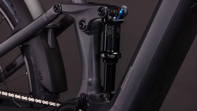 2026 Cube Stereo Hybrid one44 EXC 800 - Full Suspension eBike - Iron Grey / Chrome-5