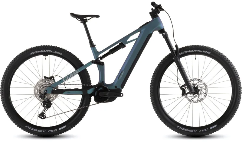 2026 Cube Stereo Hybrid one44 HPC Race 800 - Full Suspension eBike - Smaragd Grey / Prism