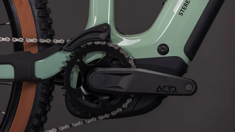 2026 Cube Stereo Hybrid one44 HPC Race 800 - Full Suspension eBike - Dried Herb / Black-3