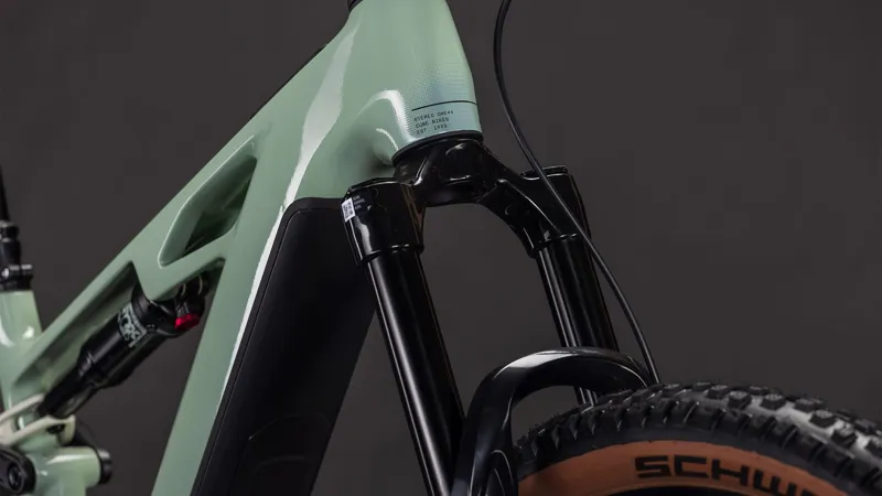 2026 Cube Stereo Hybrid one44 HPC Race 800 - Full Suspension eBike - Dried Herb / Black-6