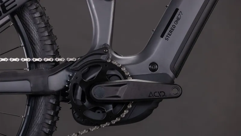 2026 Cube Stereo Hybrid one77 HPC Race 800 - Full Suspension eBike - Iron Grey / Black-4