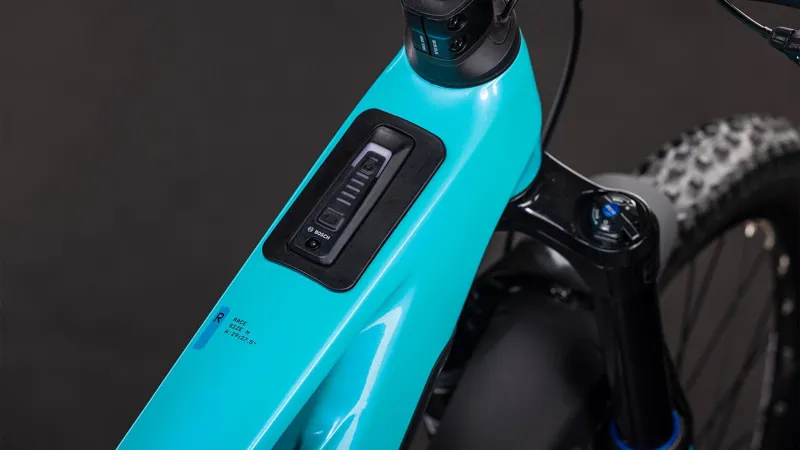 2026 Cube Stereo Hybrid one77 HPC Race 800 - Full Suspension eBike - Swimming Pool / Black-3