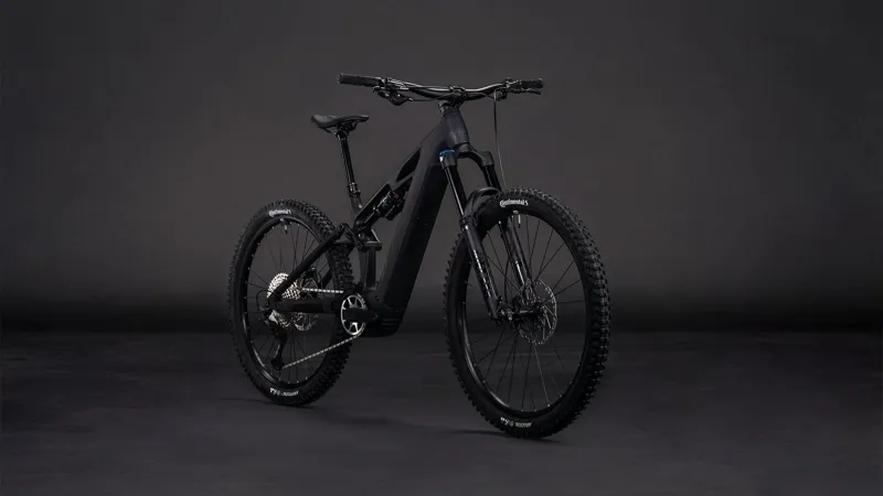 2026 Cube Stereo Hybrid one77 HPC SLX 800 - Full Suspension eBike - Blackline-1