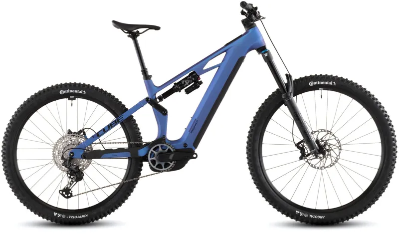 2026 Cube Stereo Hybrid one77 HPC SLX 800 - Full Suspension eBike - Blue Iris / Black