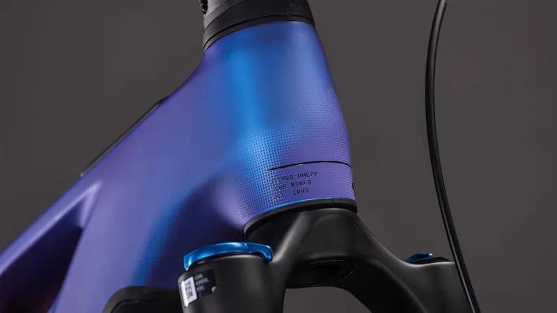 2026 Cube Stereo Hybrid one77 HPC SLX 800 - Full Suspension eBike - Blue Iris / Black-2