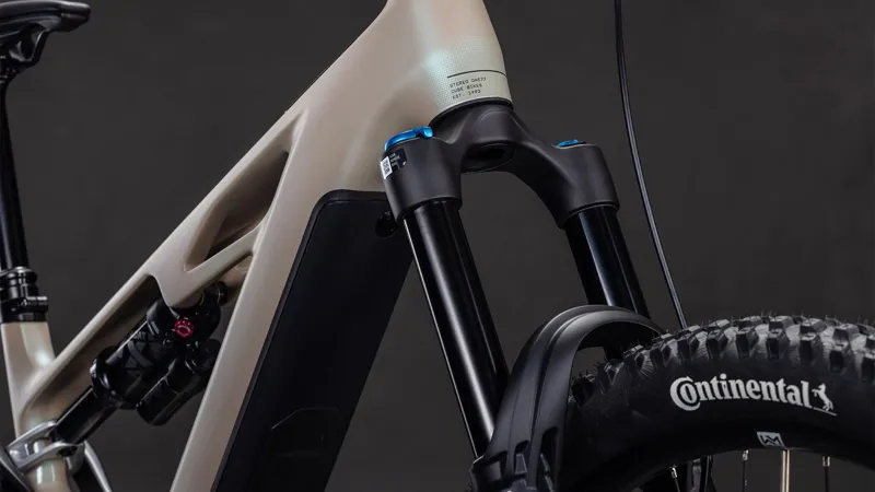 2026 Cube Stereo Hybrid one77 HPC SLX 800 - Full Suspension eBike - Glint Sand / Black-3