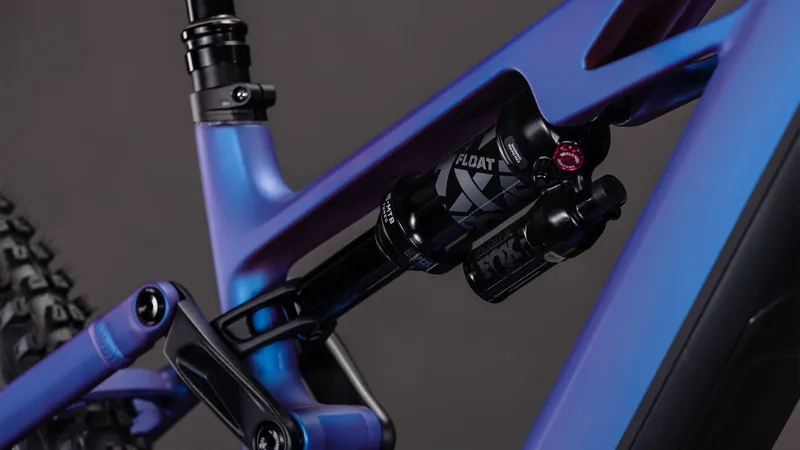 2026 Cube Stereo Hybrid one77 HPC SLX 800 - Full Suspension eBike - Blue Iris / Black-5