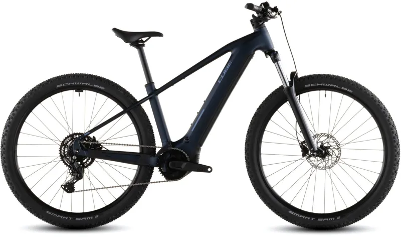2026 Cube Reaction Hybrid Performance 600 - Hardtail eBike - Indigo Blue / Reflex