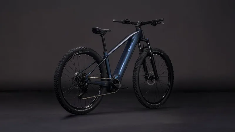 2026 Cube Reaction Hybrid Performance 600 - Hardtail eBike - Indigo Blue / Reflex-1