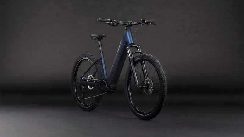 2026 Cube Reaction Hybrid Performance 600 - Easy Entry eBike - Indigo Blue / Reflex-1