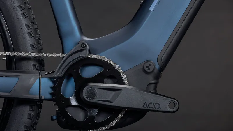 2026 Cube Reaction Hybrid Performance 600 - Easy Entry eBike - Indigo Blue / Reflex-5