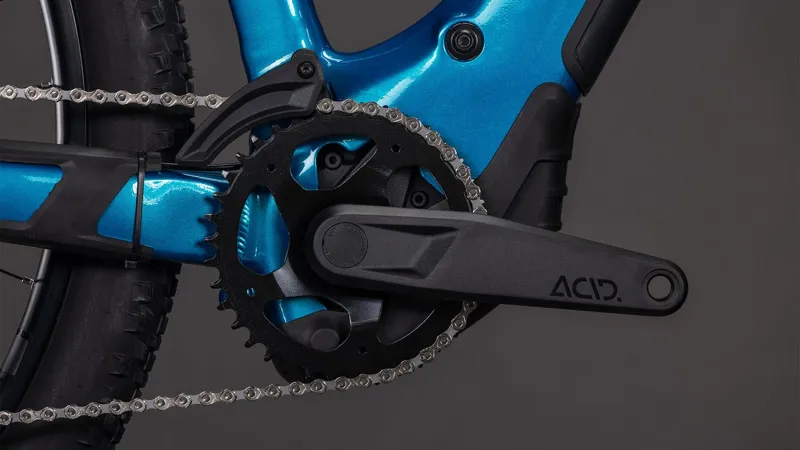 2026 Cube Reaction Hybrid Performance 600 - Hardtail eBike - Electric Blue / Dazzle-5