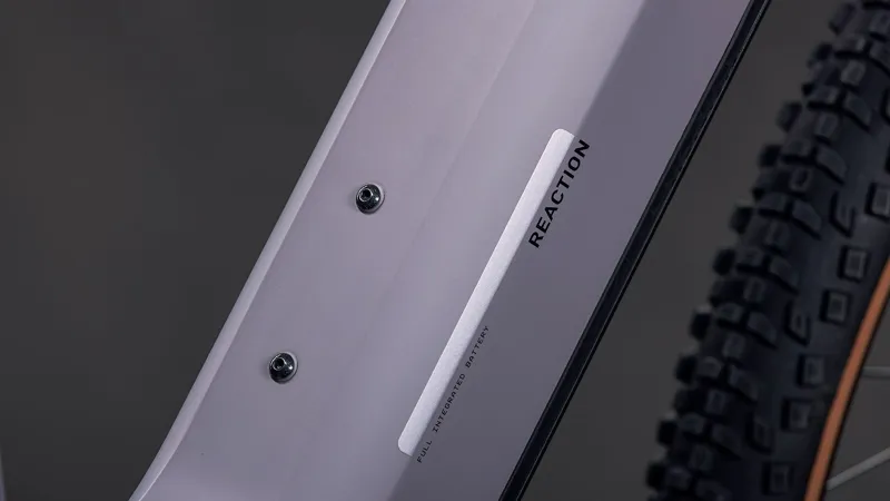 2026 Cube Reaction Hybrid Performance 600 - Easy Entry eBike - Plum Grey / Black-3