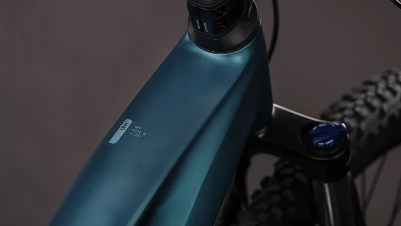 2026 Cube Reaction Hybrid One 600 - Hardtail Electric Mountain Bike - Royal Green / Prism-1